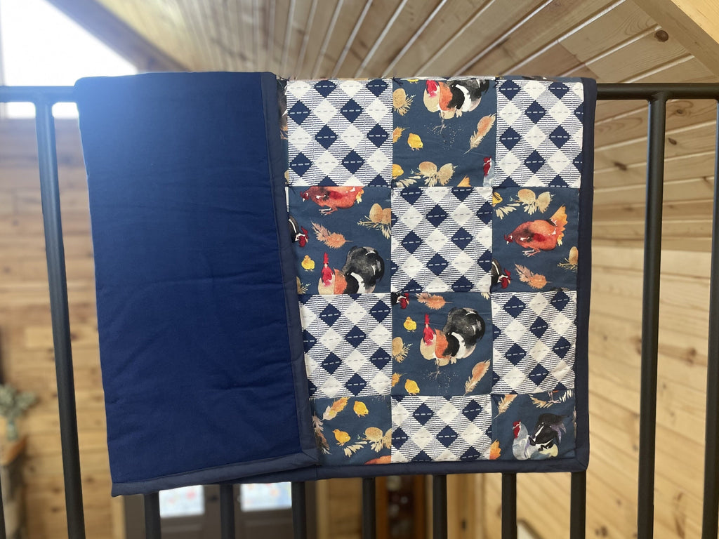 Quilt baby blanket/ Patch Work Toddlers Quilt/ Kids Quilt